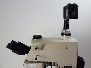 Thumbnail image of Nikon Microphot-SA Microscope w/ 6 Objectives - M Plan, Vickers DIN, Zeiss ph2 