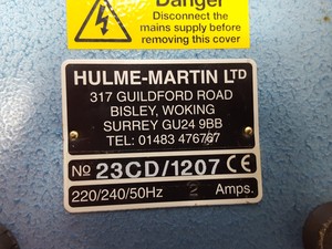 Thumbnail image of Hulme Martin Impulse Heat Sealer Model 23CD Lab