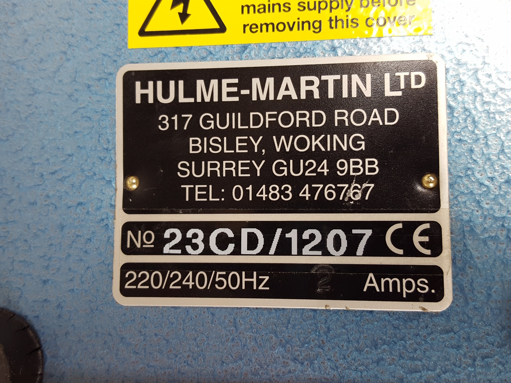 Image of Hulme Martin Impulse Heat Sealer Model 23CD Lab