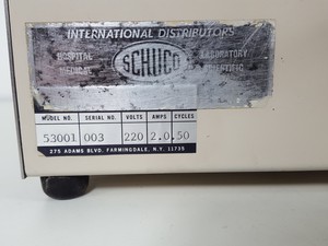 Thumbnail image of Schuco Ultratec Ultrasonic Dismembrator Homogeniser Mixer Model 53001 Lab