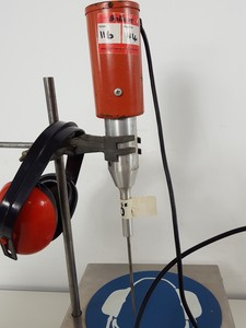 Thumbnail image of Schuco Ultratec Ultrasonic Dismembrator Homogeniser Mixer Model 53001 Lab