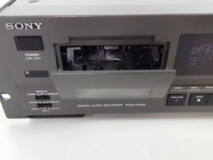 Thumbnail image of Sony Digital Audio DAT Recorder Model PCM-2700A