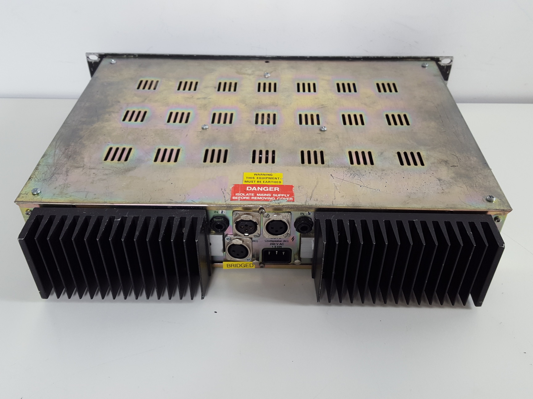 Image of DACS Rackmount Audio Stereo Power Amplifier 240v 50hz 8ohm