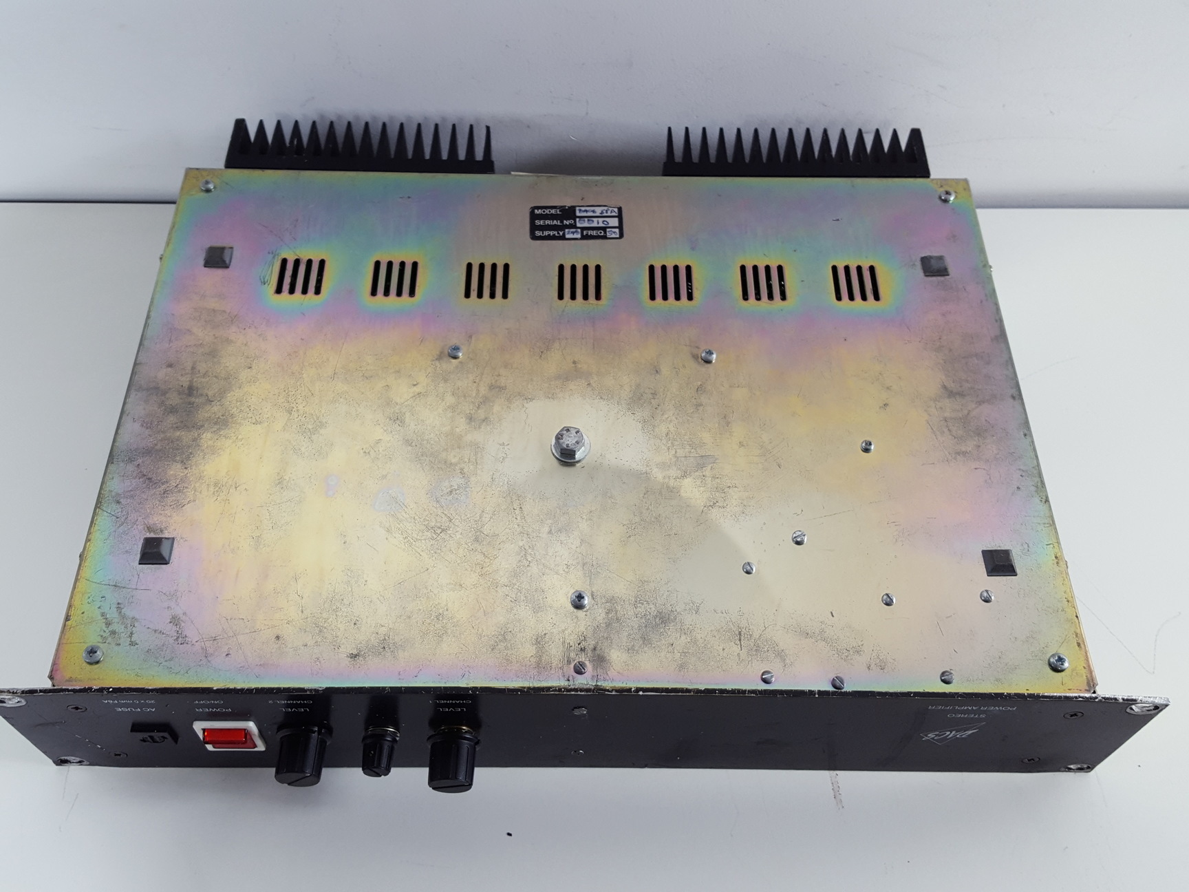 Image of DACS Rackmount Audio Stereo Power Amplifier 240v 50hz 8ohm