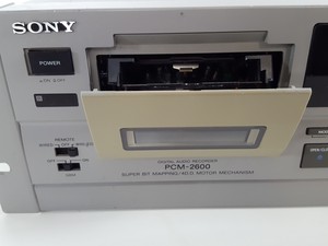 Thumbnail image of Sony PCM-2600 Digital Audio Tape (DAT) Recorder 2-Channel Stereo