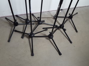 Thumbnail image of Lot of 8 Telescopic Microphone Boom Stands - Inc Samson