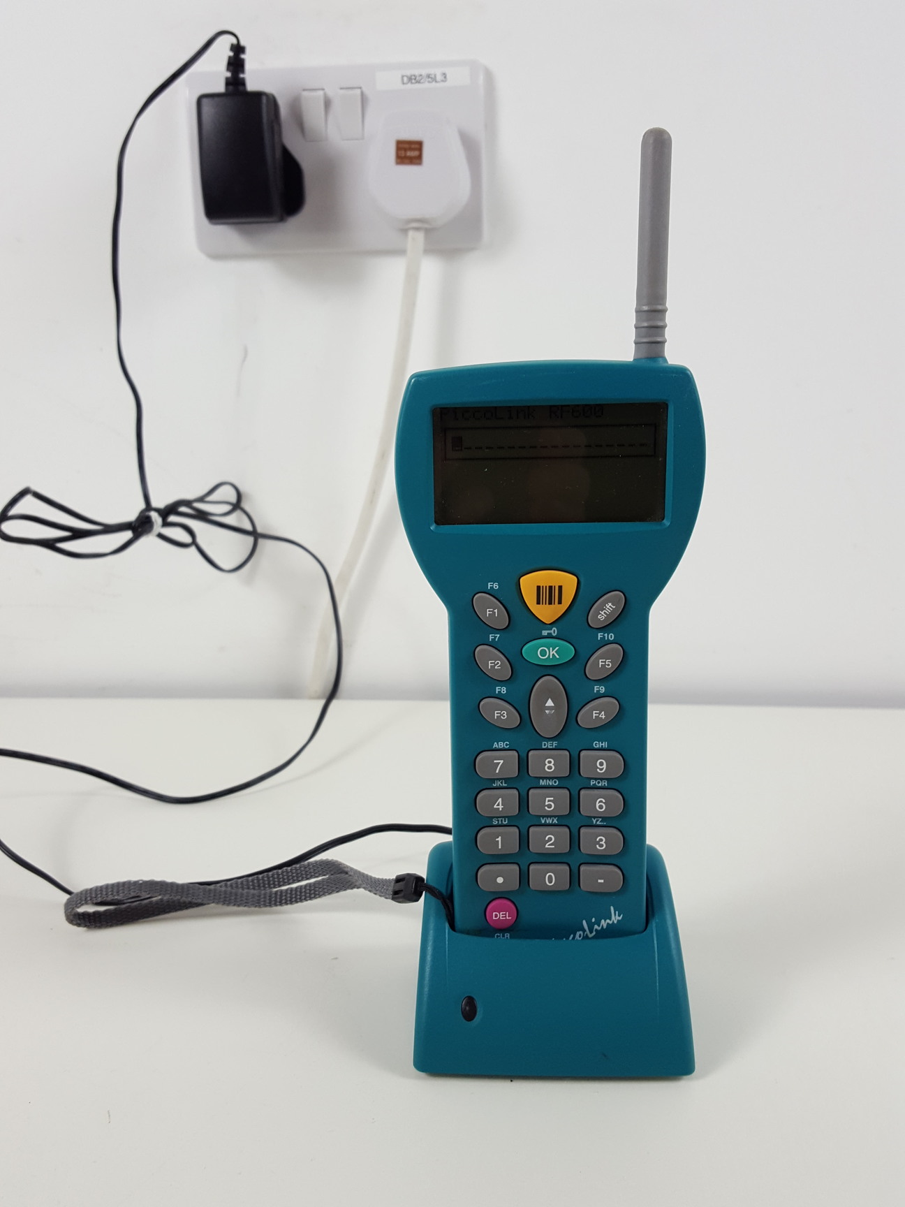 Image of Nordic ID Piccolink RF600 Laser Barcode Scanner with Charging Station