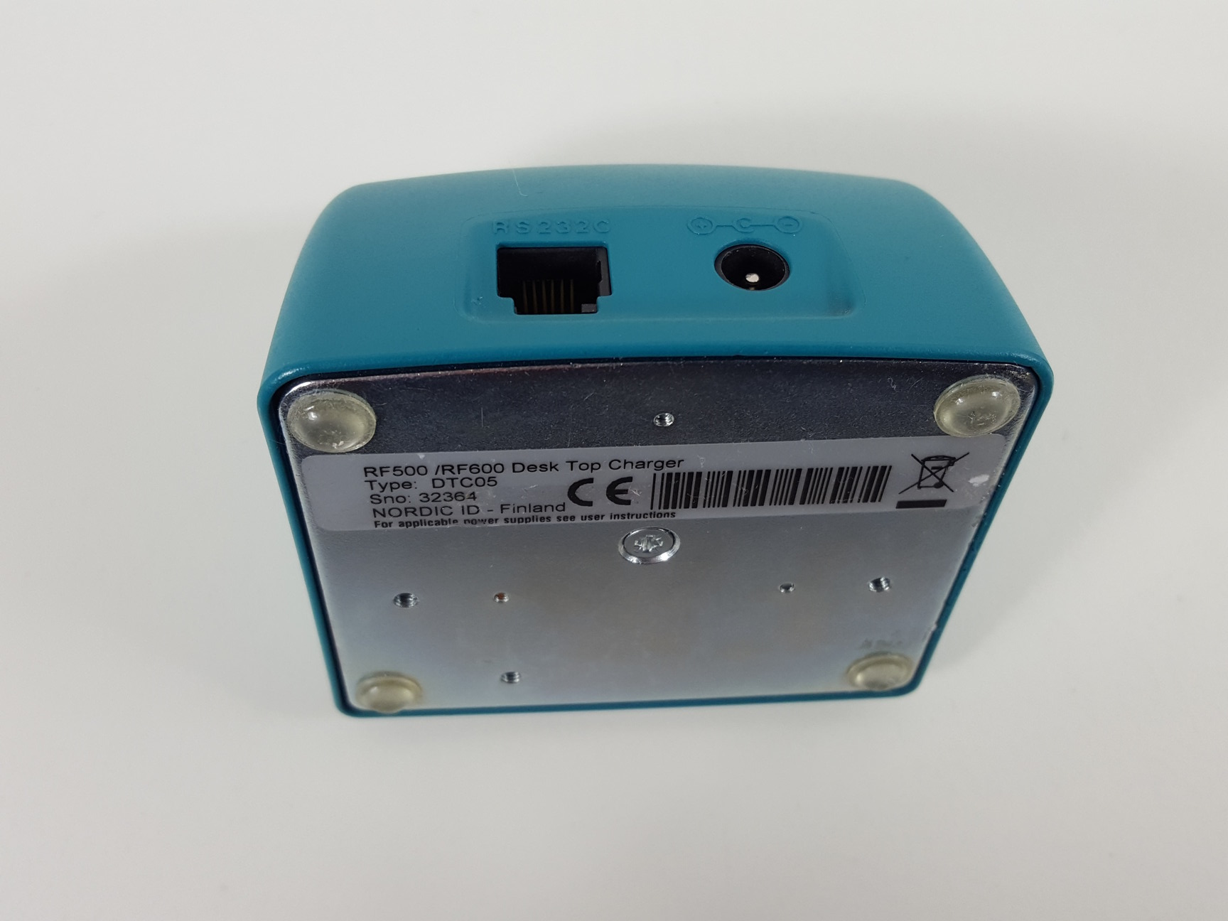 Image of Nordic ID Piccolink RF600 Laser Barcode Scanner with Charging Station