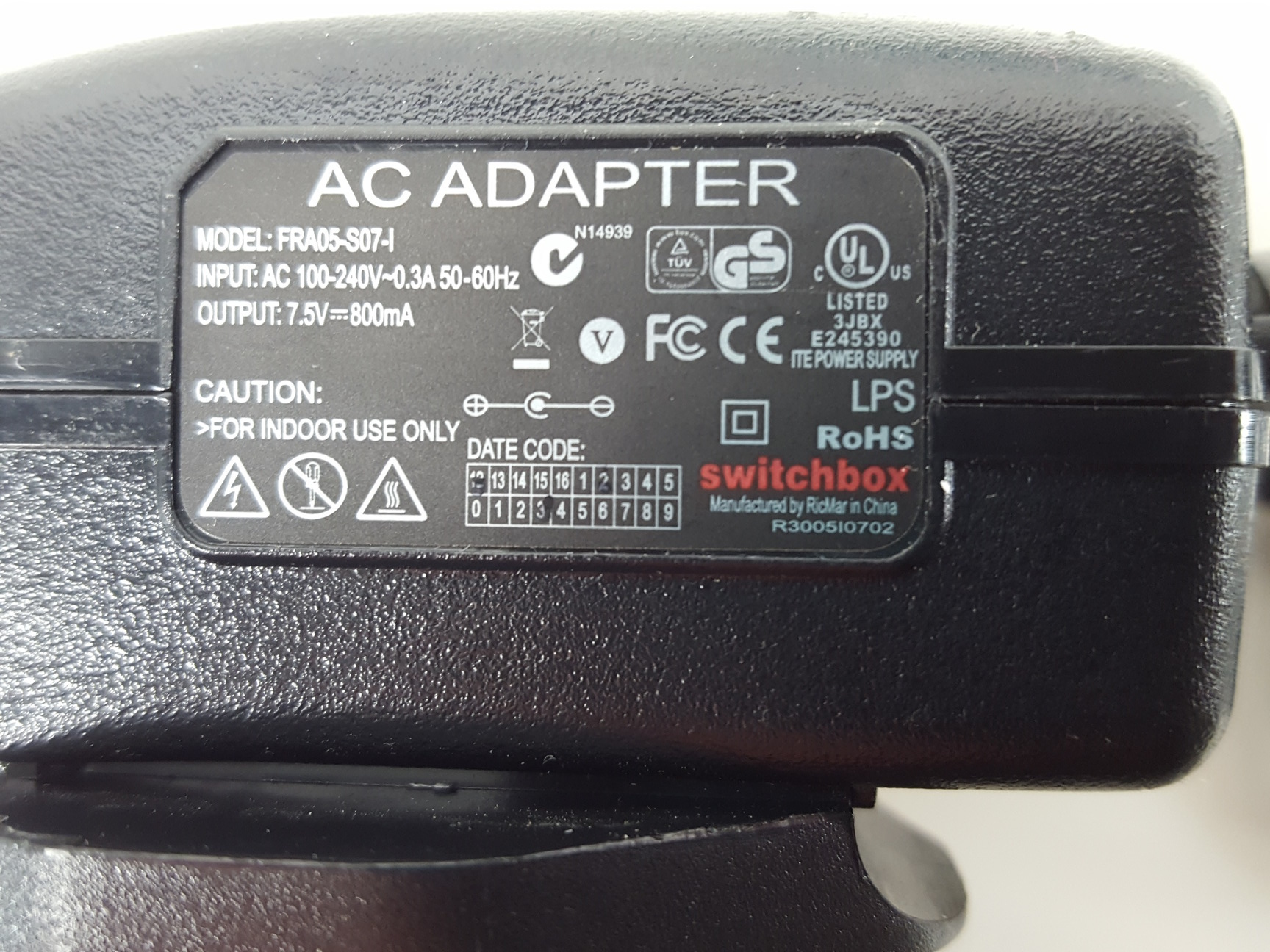 Image of Nordic ID Piccolink RF600 Laser Barcode Scanner with Charging Station