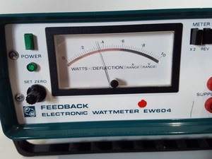 Thumbnail image of Feedback Electronic Wattmeter EW604 Lab