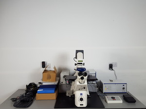 Thumbnail image of PALM Laser Microscope Microlaser Microbeam Capture Zeiss Axiovert 200M P.A.L.M