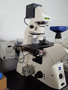 Thumbnail image of PALM Laser Microscope Microlaser Microbeam Capture Zeiss Axiovert 200M P.A.L.M