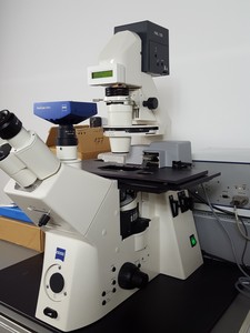 Thumbnail image of PALM Laser Microscope Microlaser Microbeam Capture Zeiss Axiovert 200M P.A.L.M
