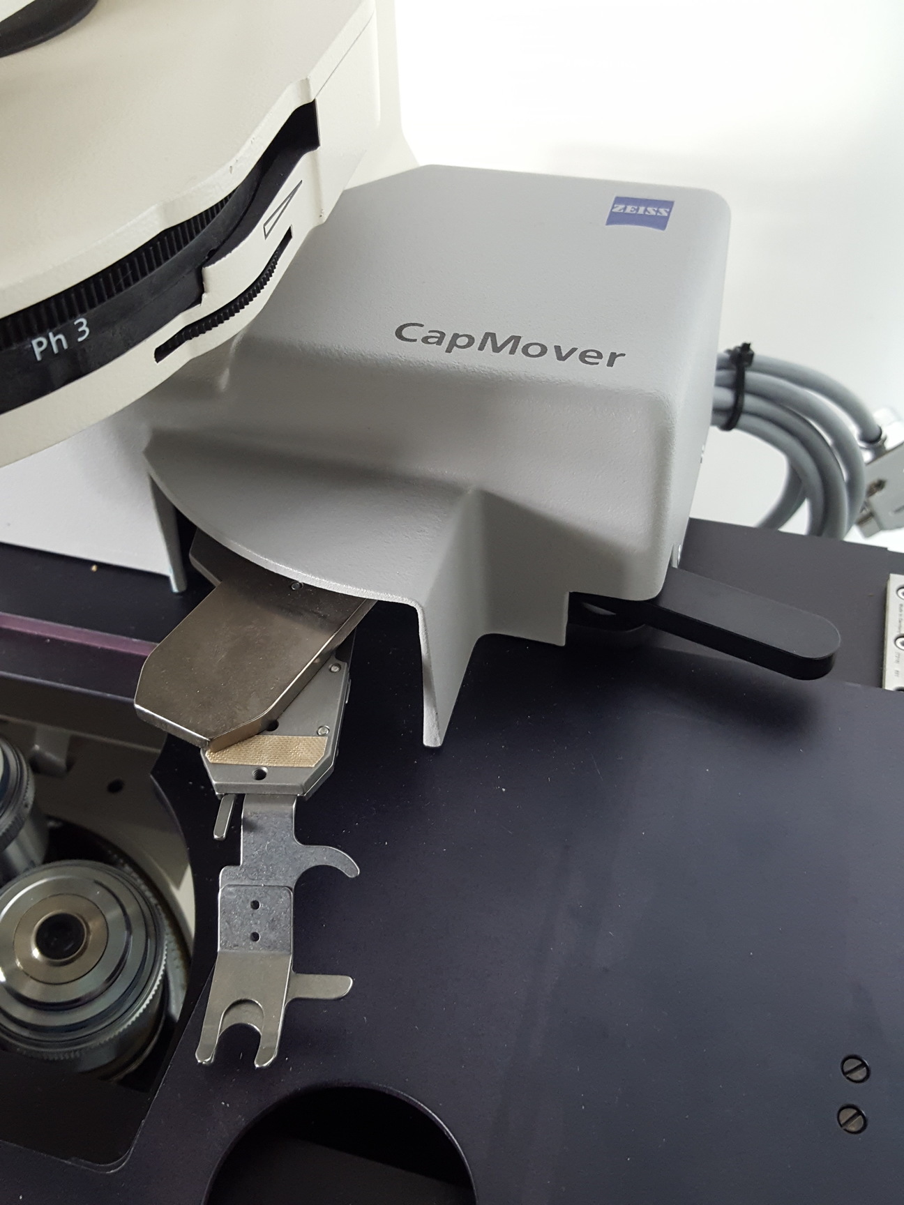 Image of PALM Laser Microscope Microlaser Microbeam Capture Zeiss Axiovert 200M P.A.L.M