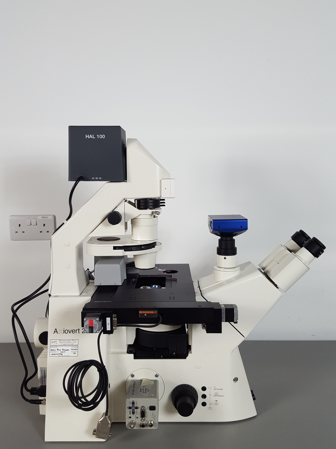 Image of PALM Laser Microscope Microlaser Microbeam Capture Zeiss Axiovert 200M P.A.L.M