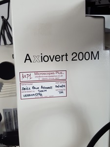 Thumbnail image of PALM Laser Microscope Microlaser Microbeam Capture Zeiss Axiovert 200M P.A.L.M