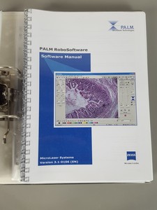 Thumbnail image of PALM Laser Microscope Microlaser Microbeam Capture Zeiss Axiovert 200M P.A.L.M