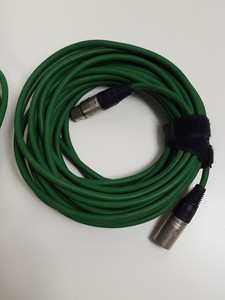 Thumbnail image of Lot of 38 Professional Audio Cables - XLR, 1/4" Jack, 10ft 8 Channel Snakes