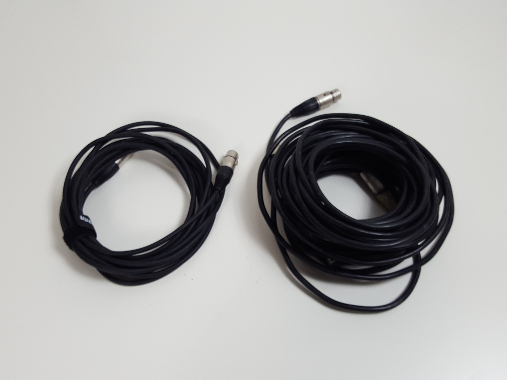 Image of Lot of 38 Professional Audio Cables - XLR, 1/4" Jack, 10ft 8 Channel Snakes