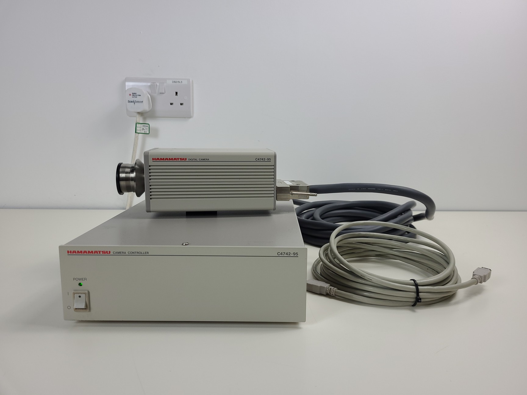 Image of Hamamatsu C4742-95/C4742-96-12G04 Microscope Camera and Controller Lab