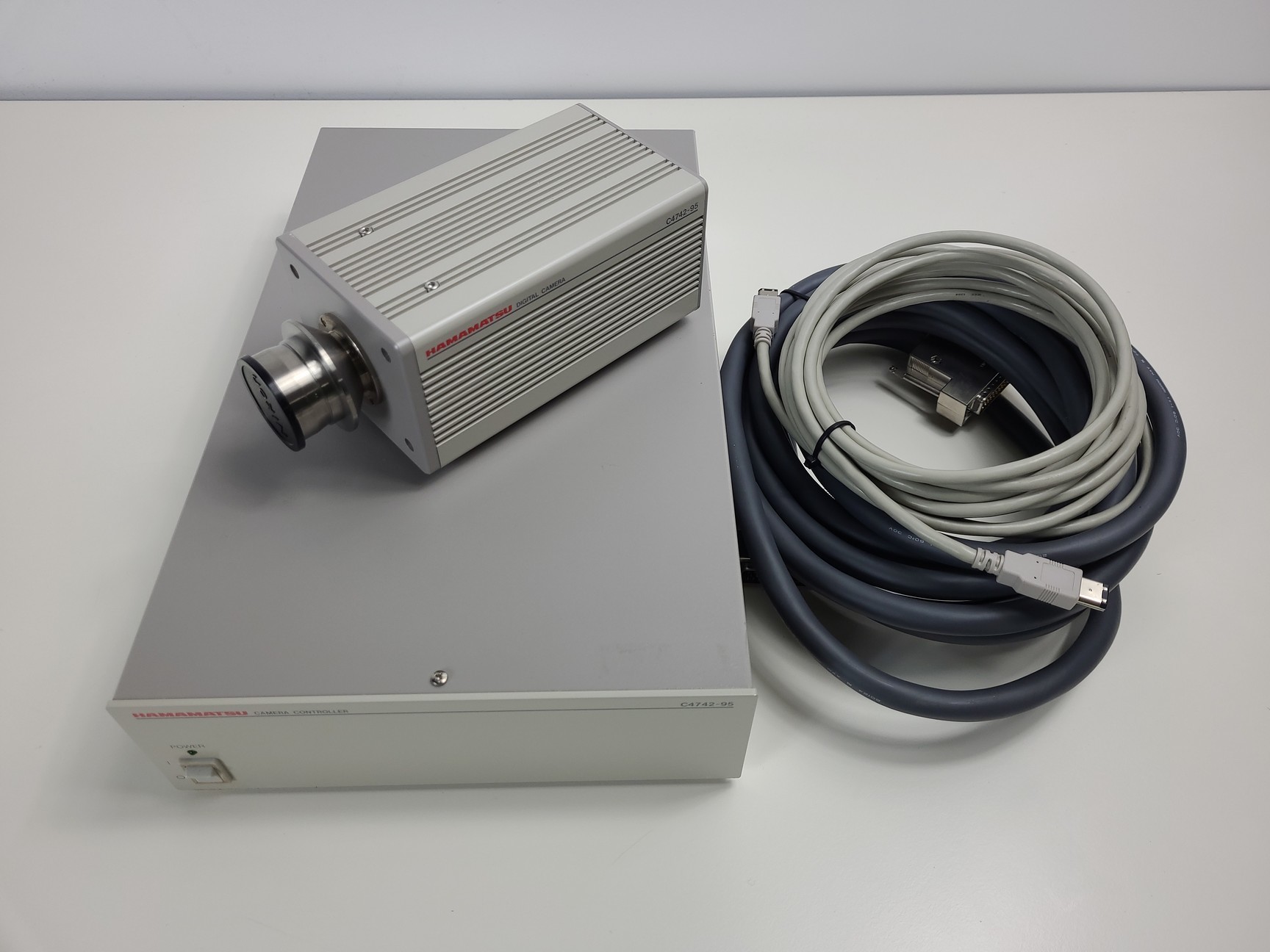 Image of Hamamatsu C4742-95/C4742-96-12G04 Microscope Camera and Controller Lab