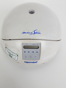 Thumbnail image of Eppendorf Model 5452 MiniSpin Centrifuge & 13400rpm Rotor Lab