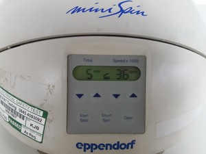 Thumbnail image of Eppendorf Model 5452 MiniSpin Centrifuge & 13400rpm Rotor Lab