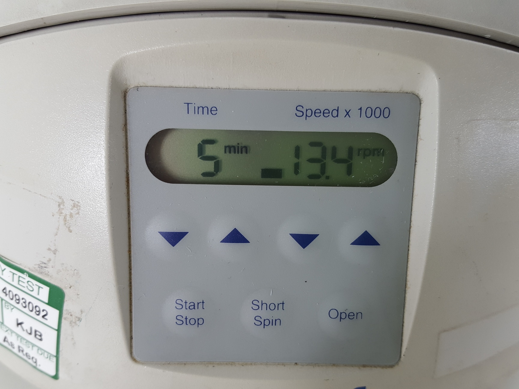 Image of Eppendorf Model 5452 MiniSpin Centrifuge & 13400rpm Rotor Lab
