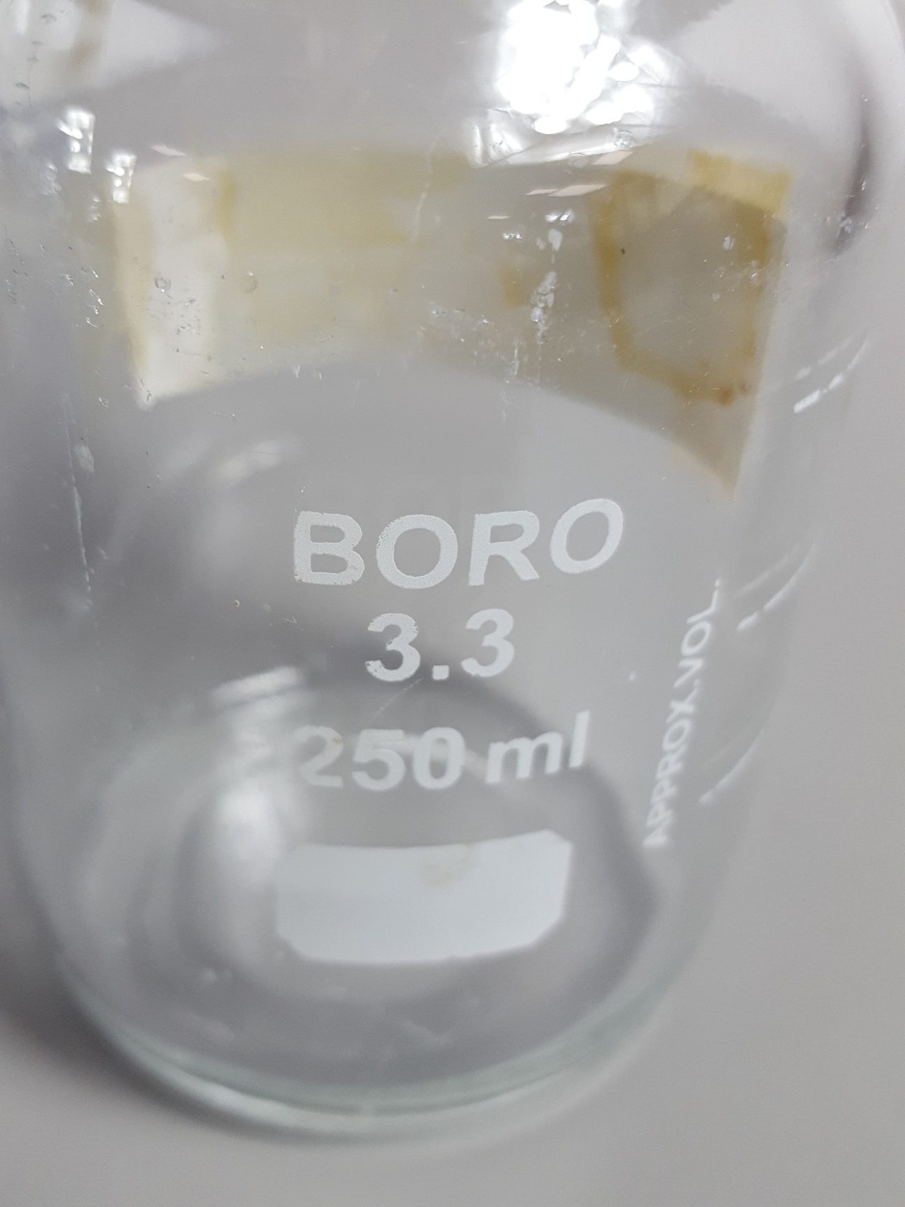Image of 159 x 250ml Laboratory Duran Bottles - Schott, Pyrex, Fisher, Simax, Boro Lab