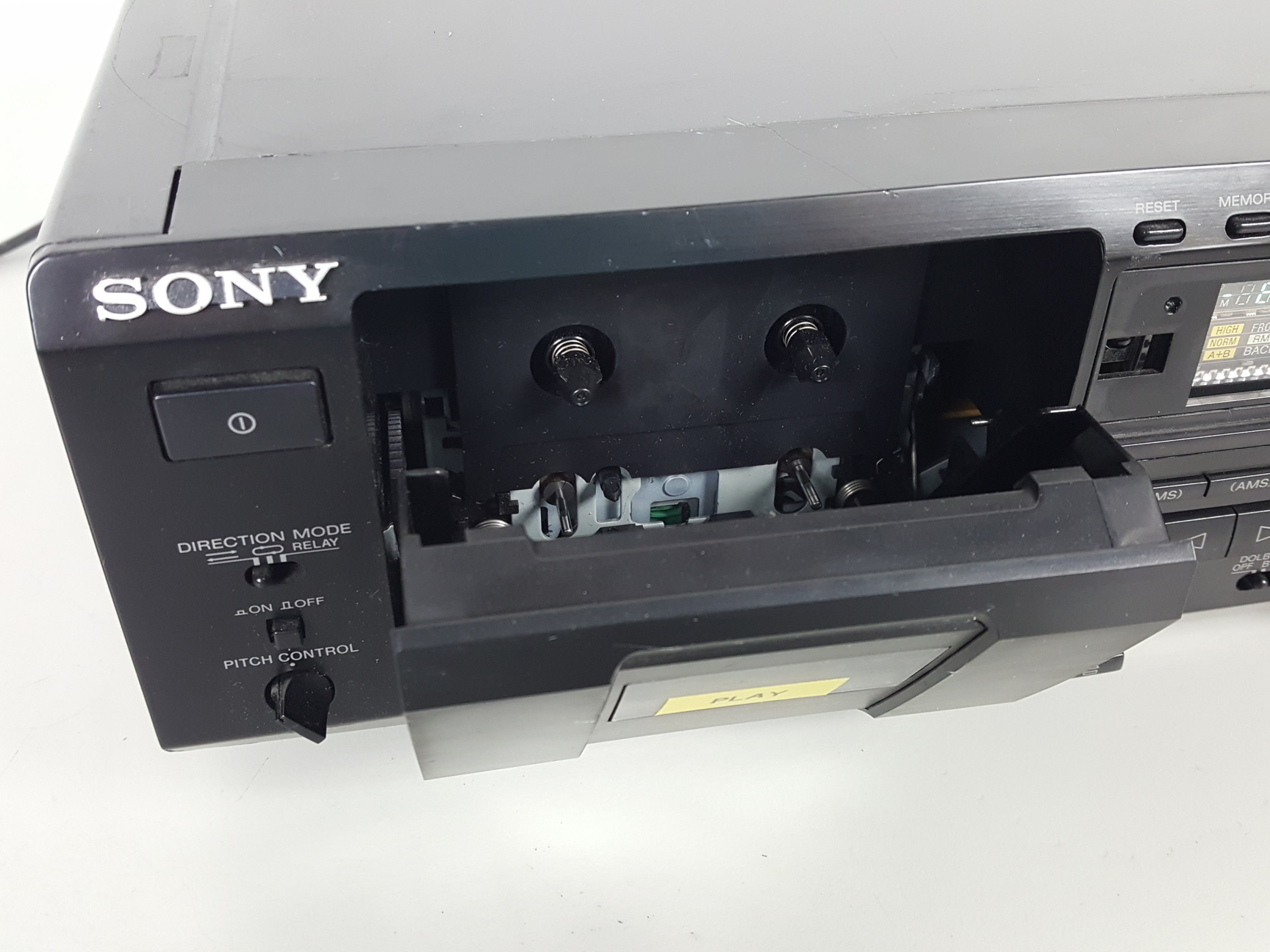 Sony Stereo Cassette Deck Tape Player Model TCWE435