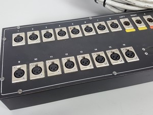 Thumbnail image of Kelsey Acoustics Ltd Stage Box - 16 XLR Ports, Female to Male - 80ft Tails