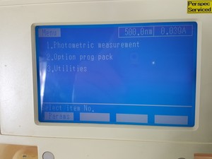 Thumbnail image of Shimadzu UV-VIS Spectrophotometer UV Spec Model - UV-1201 Lab