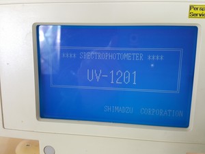 Thumbnail image of Shimadzu UV-VIS Spectrophotometer UV Spec Model - UV-1201 Lab