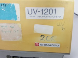 Thumbnail image of Shimadzu UV-VIS Spectrophotometer Model - UV-1201 Lab Spares or Repairs
