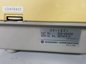 Thumbnail image of Shimadzu UV-VIS Spectrophotometer Model - UV-1201 Lab Spares or Repairs