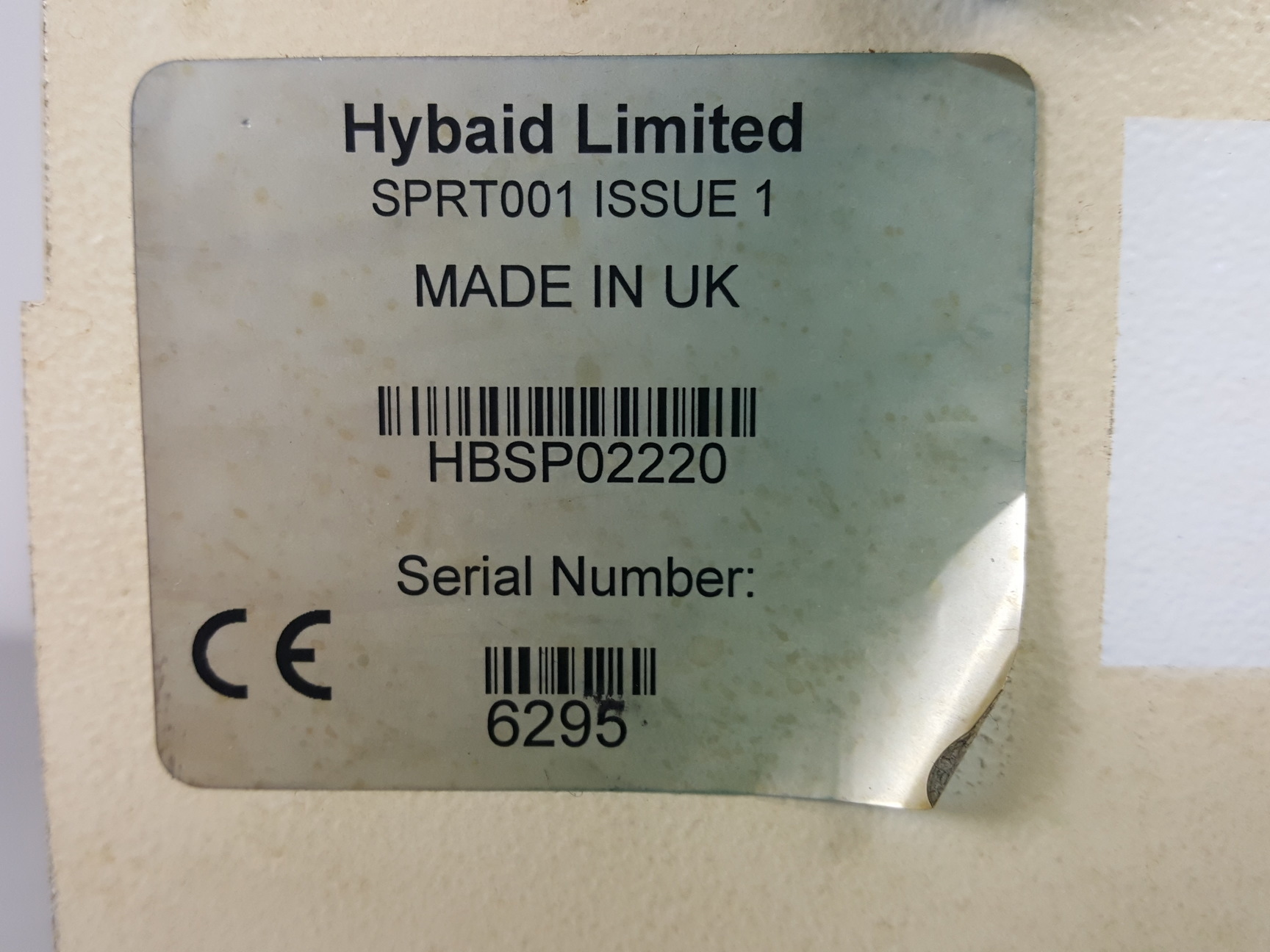 Image of Hybaid PCR Sprint Thermal Cycler SPRT001 Lab