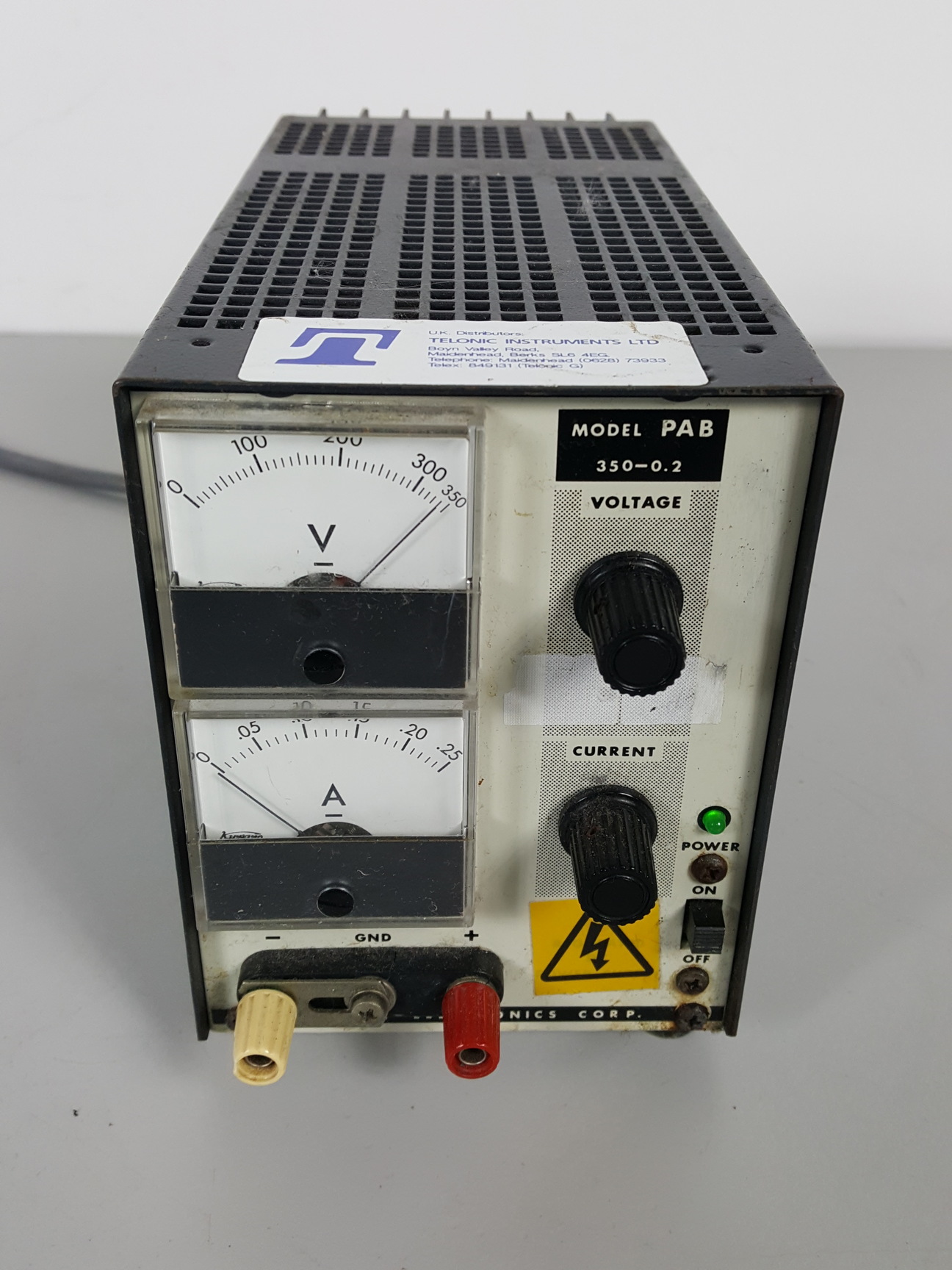 Image of Kikusui Regulated Power Supply Model - PAB 350 - 0.2 lab