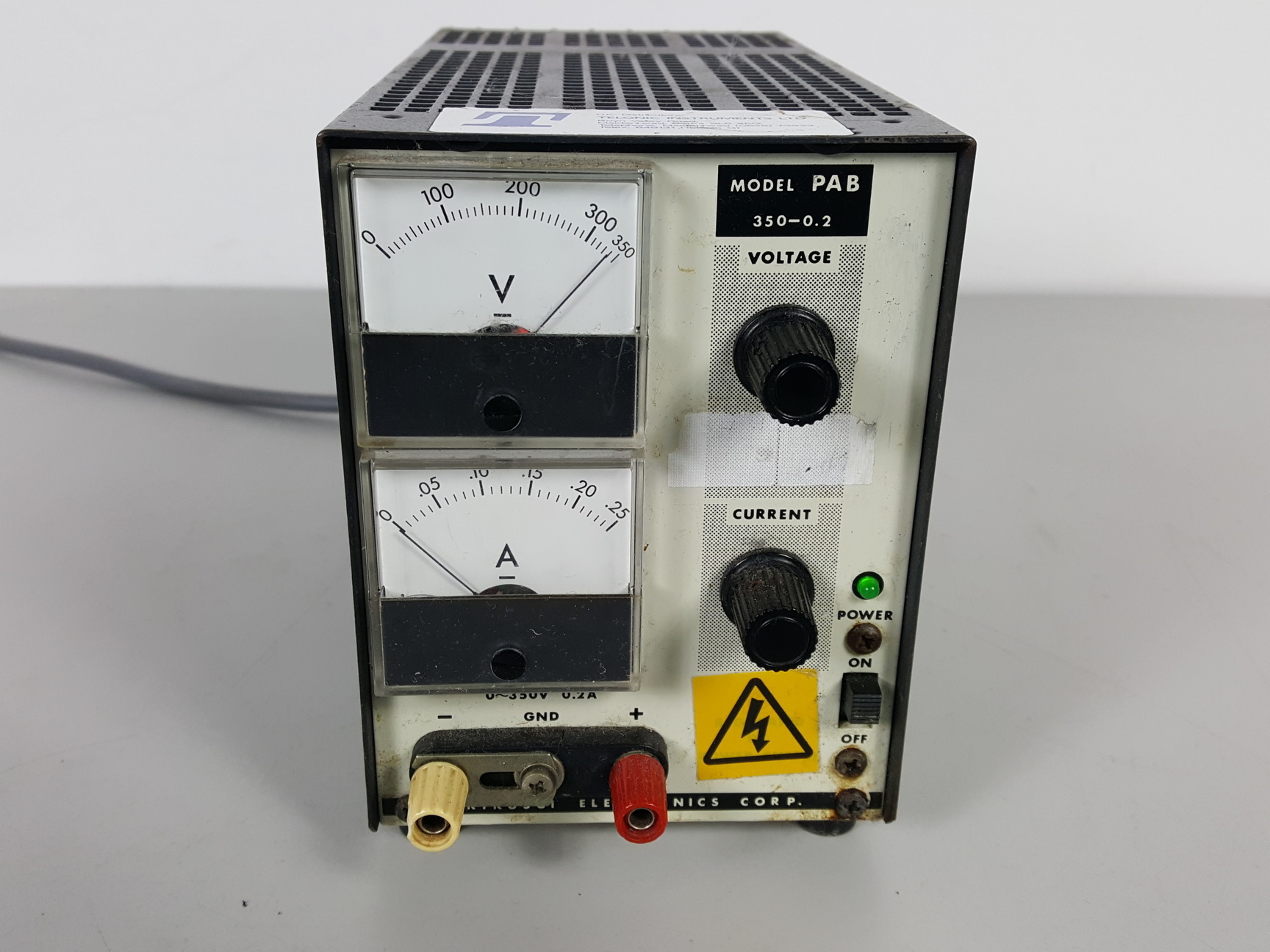 Image of Kikusui Regulated Power Supply Model - PAB 350 - 0.2 lab