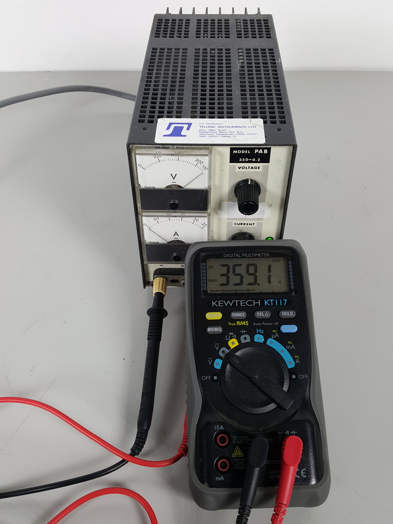 Image of Kikusui Regulated Power Supply Model - PAB 350 - 0.2 lab