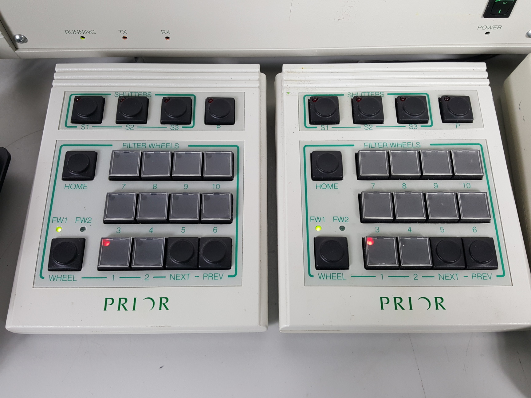 Microscope Prior Proscan Controller Joystick & 2 Keyboard / Shutter ...