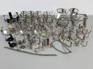 Thumbnail image of Job Lot Shaking Incubator Flask Holder Clamps & Clips, Orbital Lab HT2