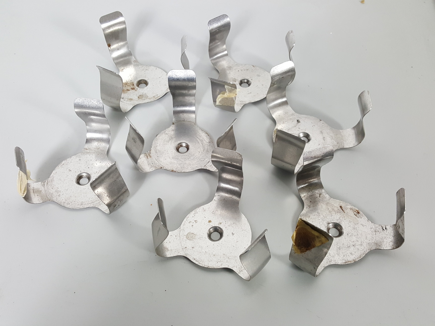 Image of Job Lot Shaking Incubator Flask Holder Clamps & Clips, Orbital Lab HT2