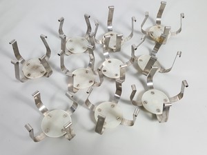 Thumbnail image of Job Lot Shaking Incubator Flask Holder Clamps & Clips, Orbital Lab HT2