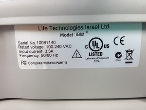 Thumbnail image of Invitrogen iBlot Gel Transfer Device / Western Blot Module Lab
