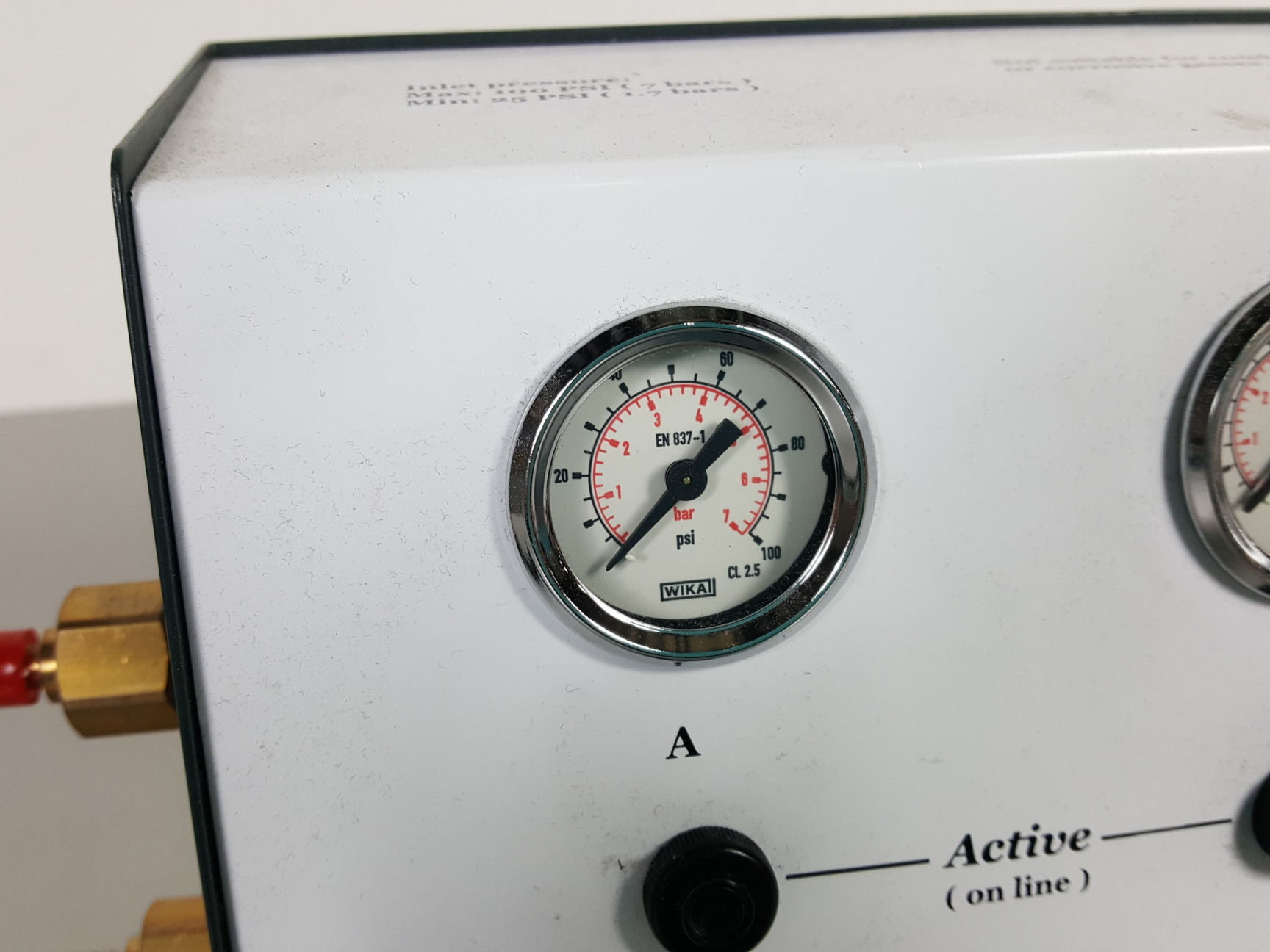 Image of NTC Pneuchange Automatic Gas Cylinder Change Over Unit PC100 Lab