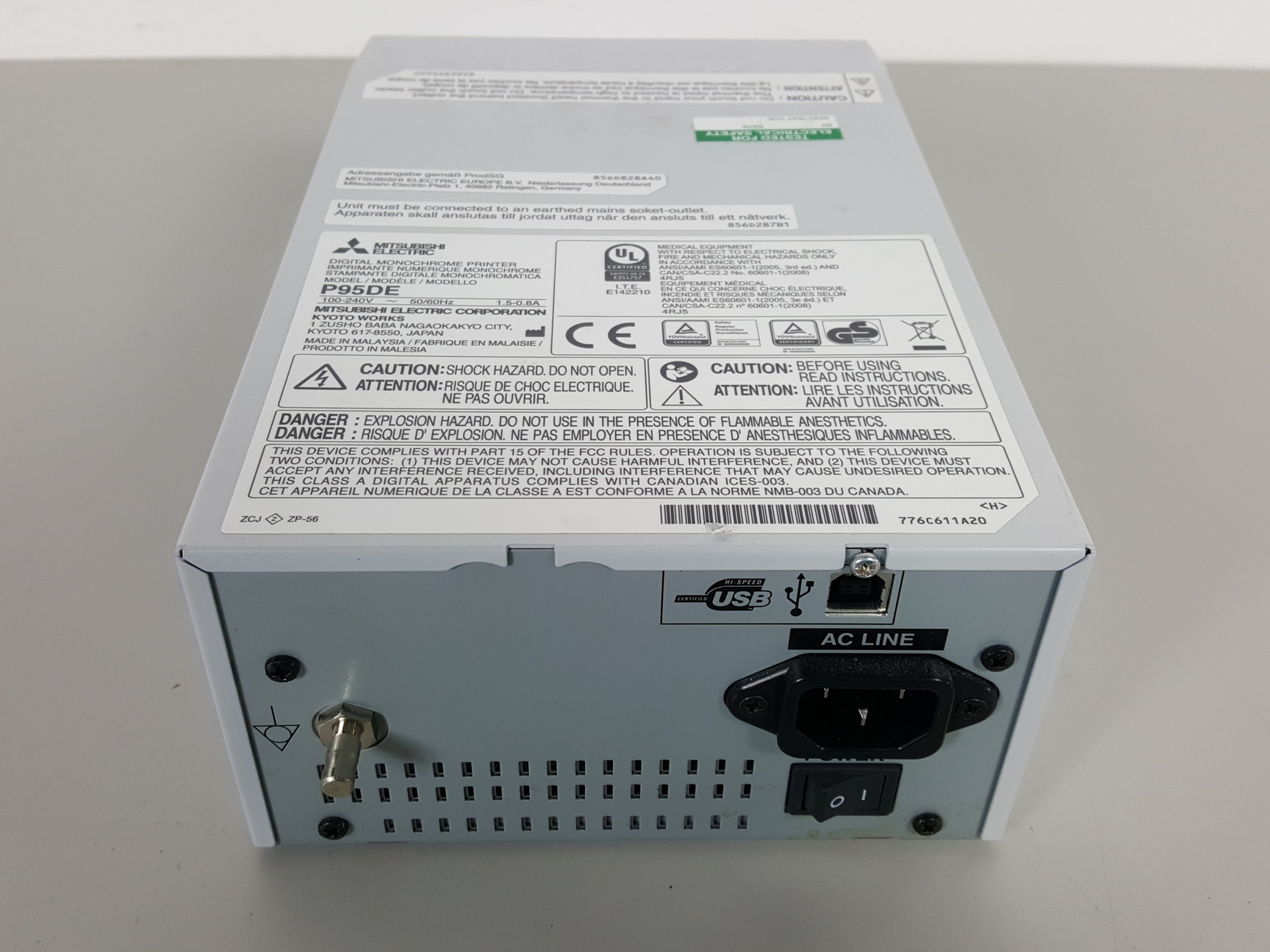 Image of Mitsubishi Thermal Printer Medical - P95DE Lab - 2019