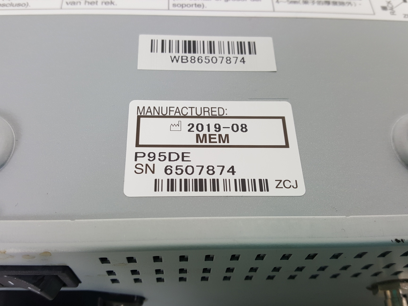 Image of Mitsubishi Thermal Printer Medical - P95DE Lab - 2019
