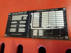 Thumbnail image of Lansing Bagnall Ltd FOEP 1.1/1.4 Pedestrian Operated Electric Forklift Birmingha