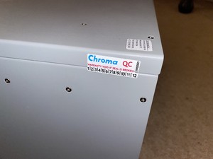 Thumbnail image of Chroma 8 Channel Battery Cell Programmable Charge / Discharge Tester 17208M  Lab