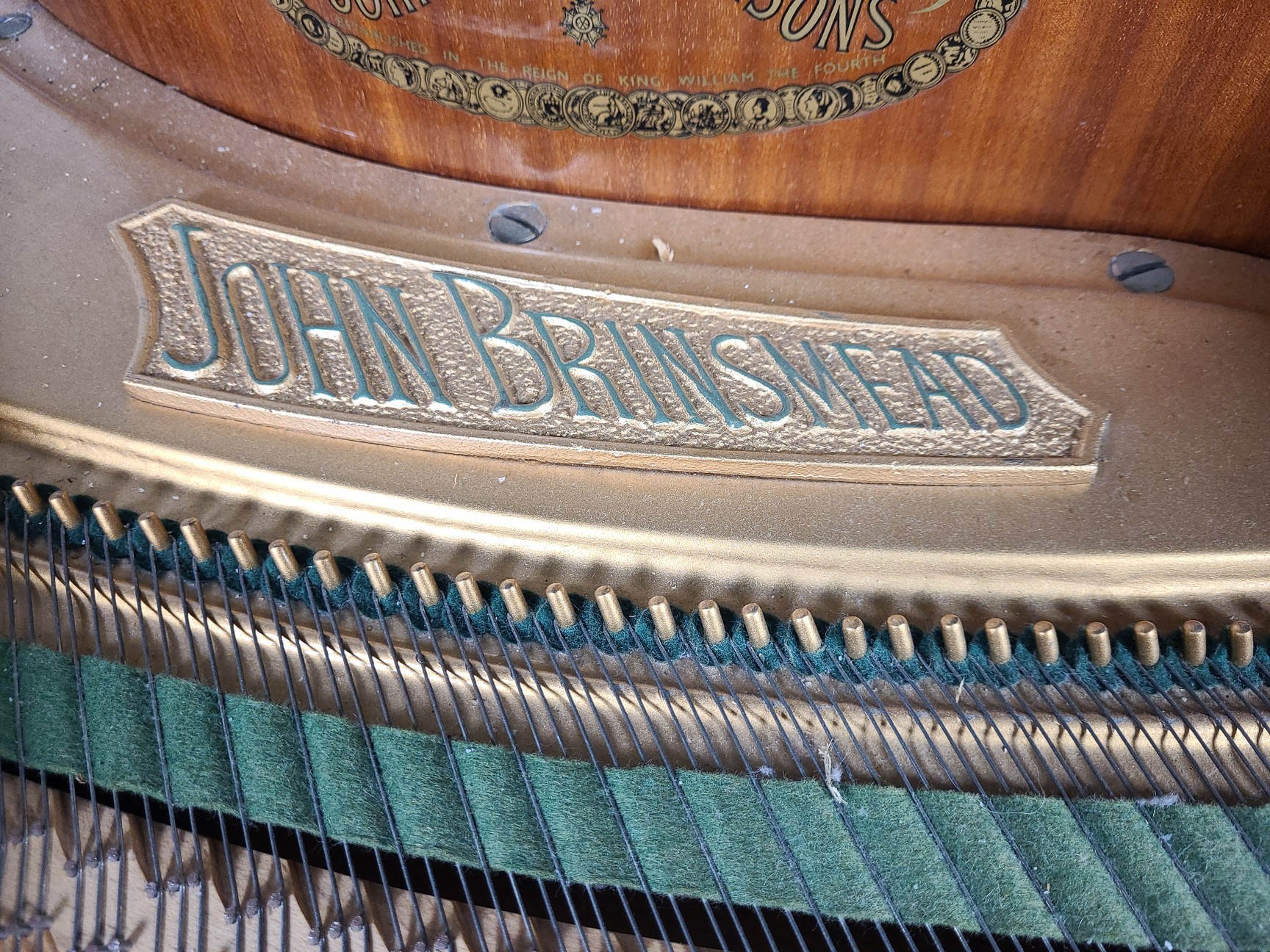Image of John Brinsmead Baby Grand Piano, 1950, ft 6", 88keys, 